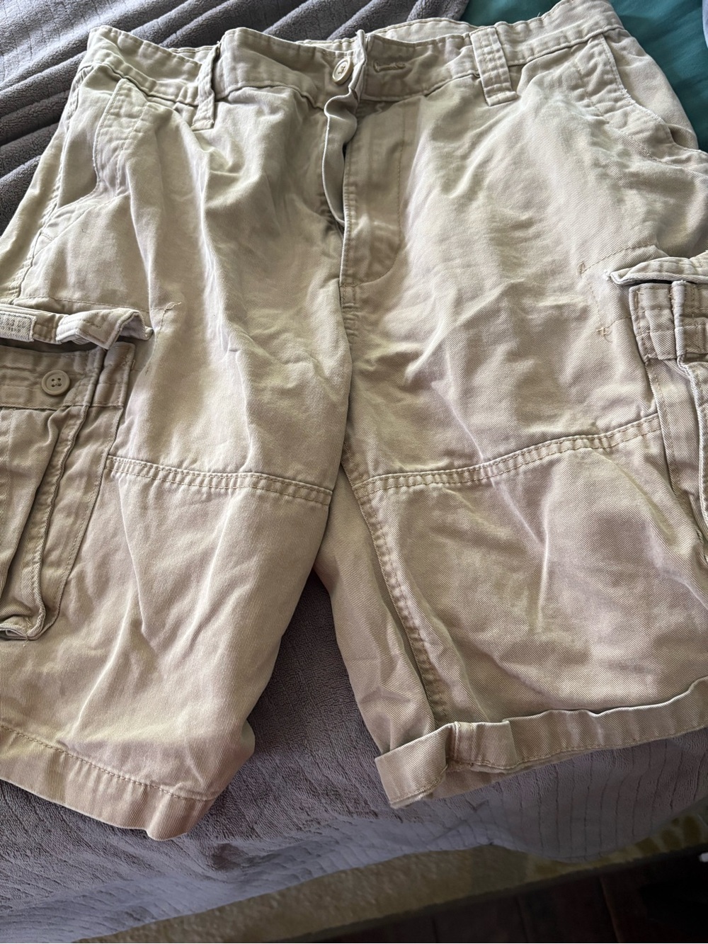 Men's Nautica Cargo Shorts in Light Khaki - Casual Everyday Wear